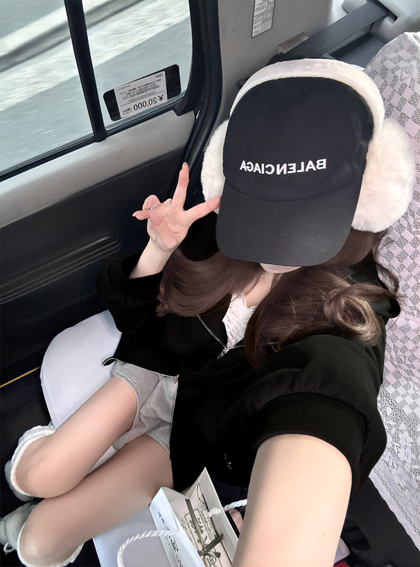 オーバーサイズダブルジップスウェットパーカー