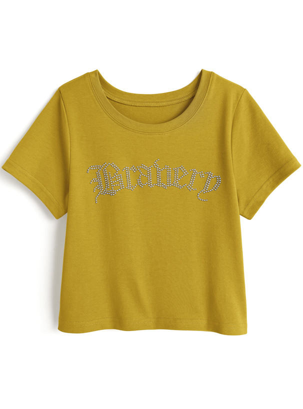 スタッズロゴTシャツ