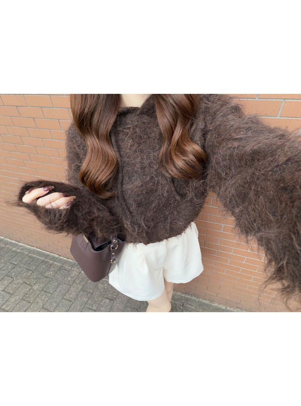 タックショートパンツ