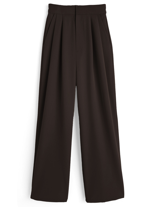 ベーシックストレートパンツ