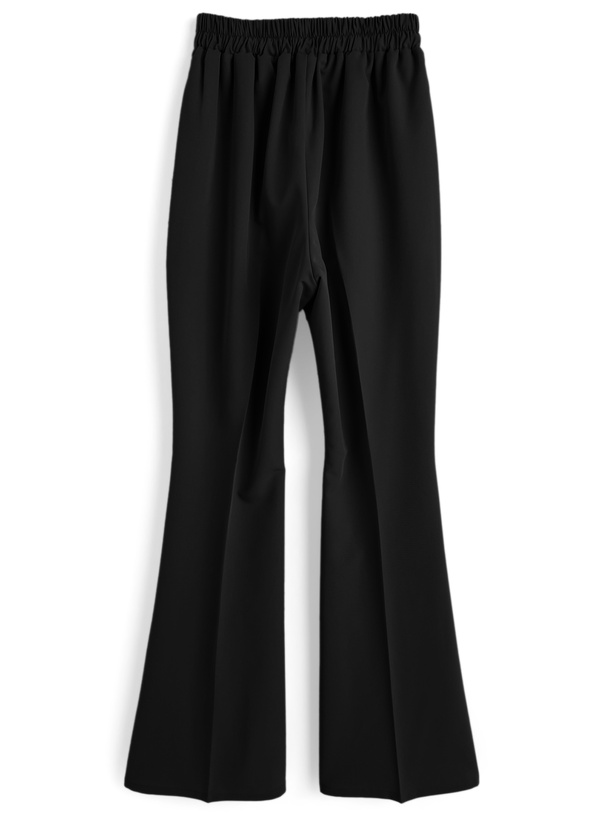 センタープレスフレアパンツ[ru1474] | レディースファッション通販の