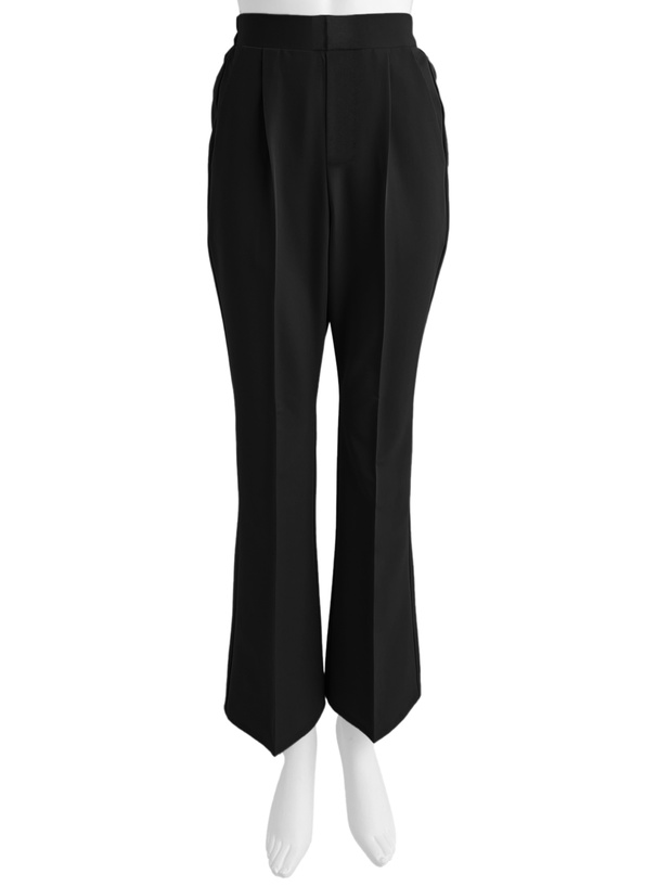 センタープレスフレアパンツ[ru1474] | レディースファッション通販の