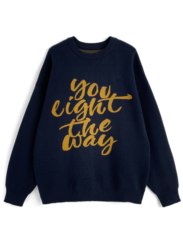 ロゴジャガードニットトップス[ru1475] | レディースファッション通販