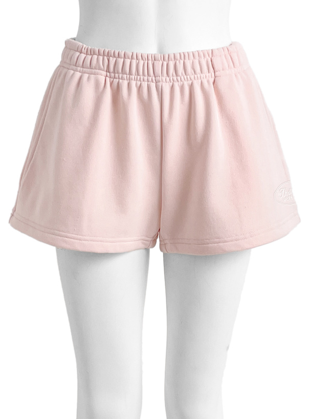 ロゴプリントスウェットショートパンツ