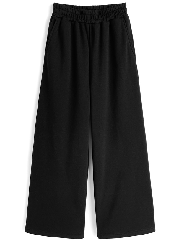 スウェットワイドパンツ