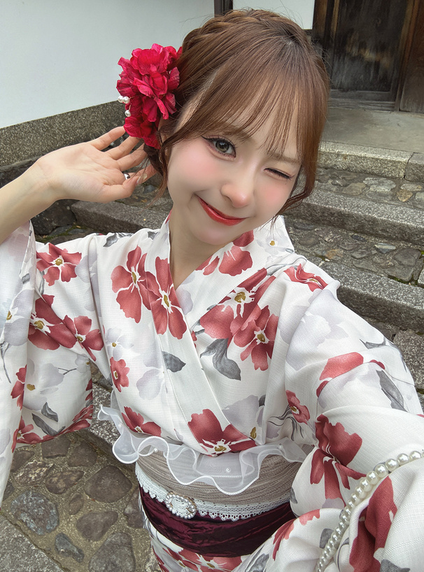 花柄浴衣セット[ru1499] | レディースファッション通販のグレイル(GRL