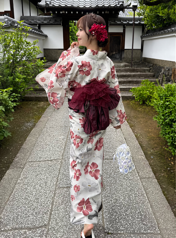 花柄浴衣セット[ru1499] | レディースファッション通販のグレイル(GRL
