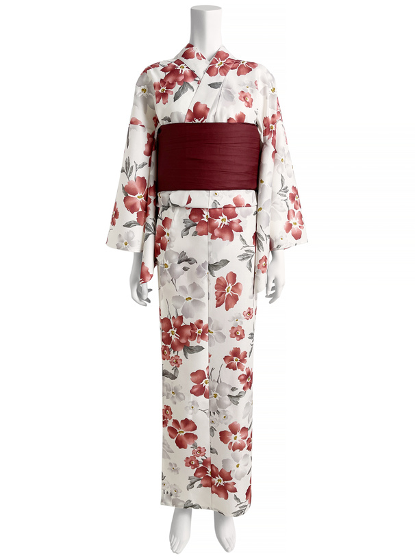 花柄浴衣セット