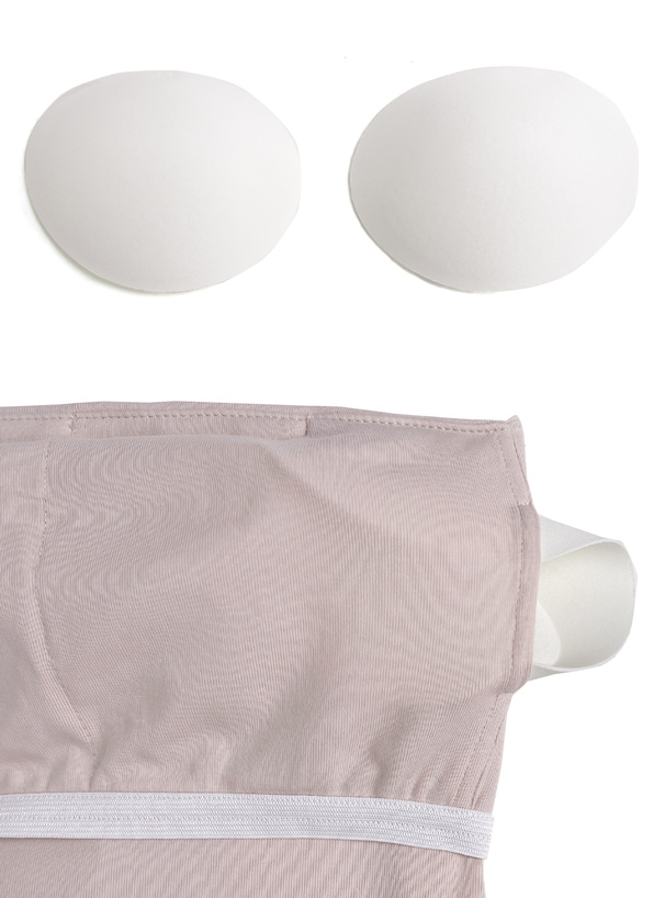 カップ付きベアトップ