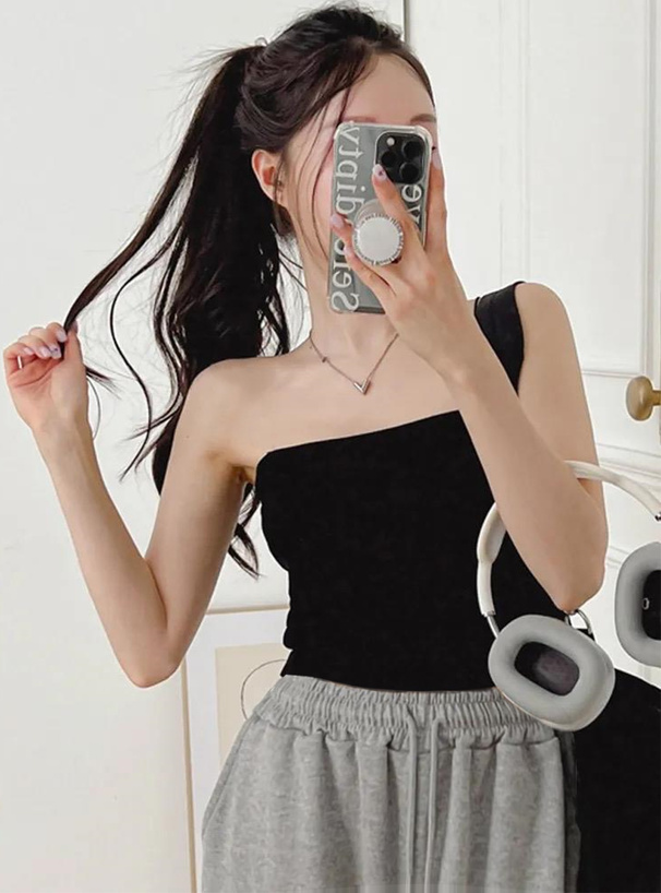 カップ付きベアトップ