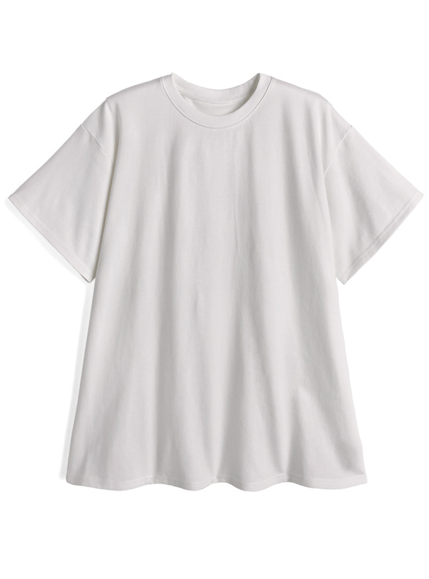 ラウンドネックTシャツ