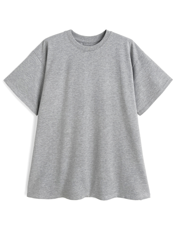 ラウンドネックTシャツ