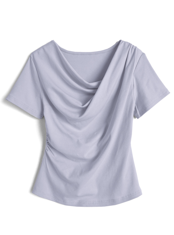 ドレープカシュクールトップス