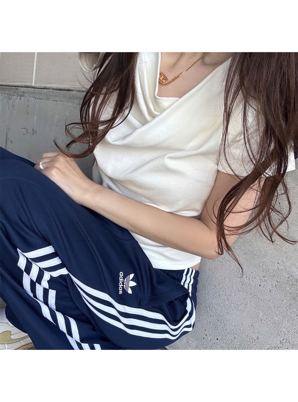 ドレープカシュクールトップス