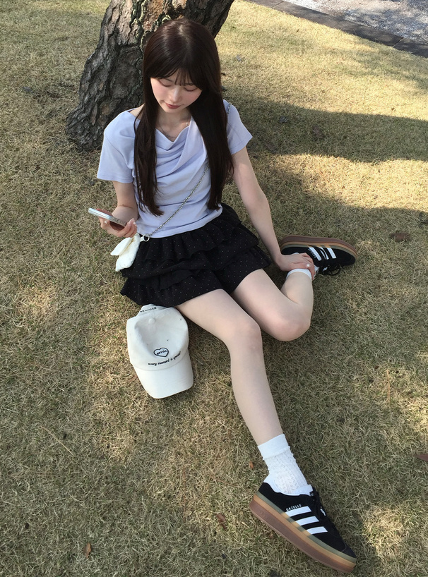 ドレープカシュクールトップス