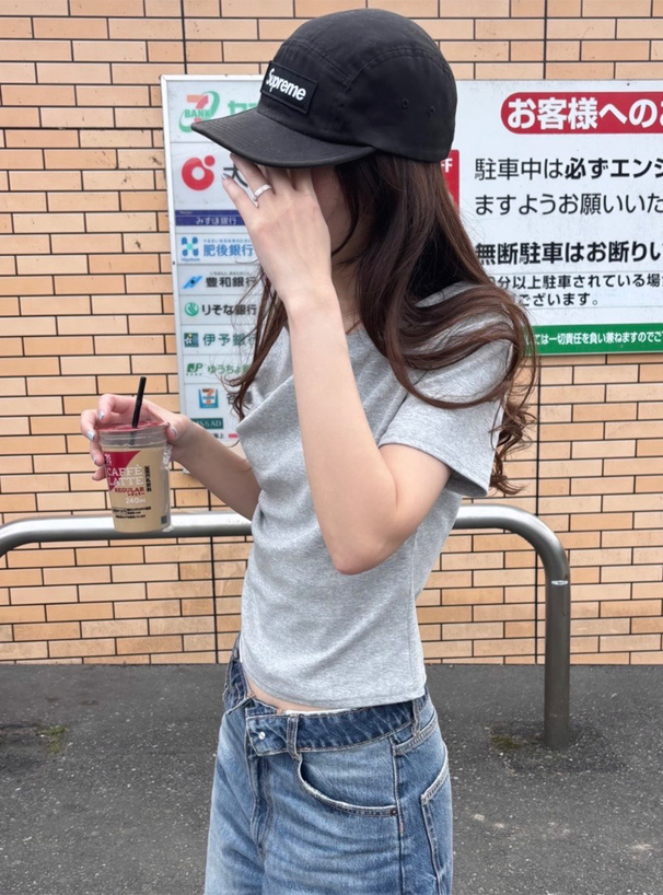 ドレープカシュクールトップス