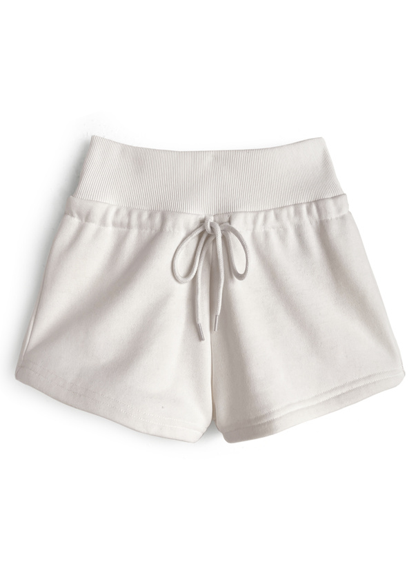 ウエストリブスウェットショートパンツ