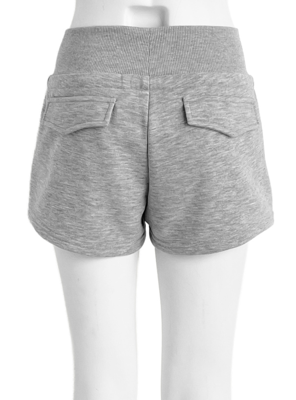 ウエストリブスウェットショートパンツ