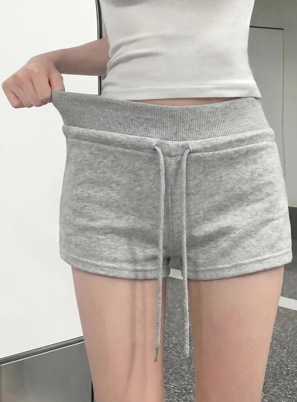 ウエストリブスウェットショートパンツ