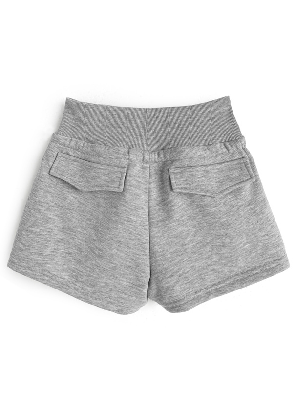ウエストリブスウェットショートパンツ