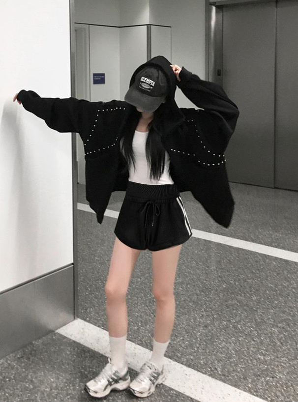 サイドラインスウェットショートパンツ