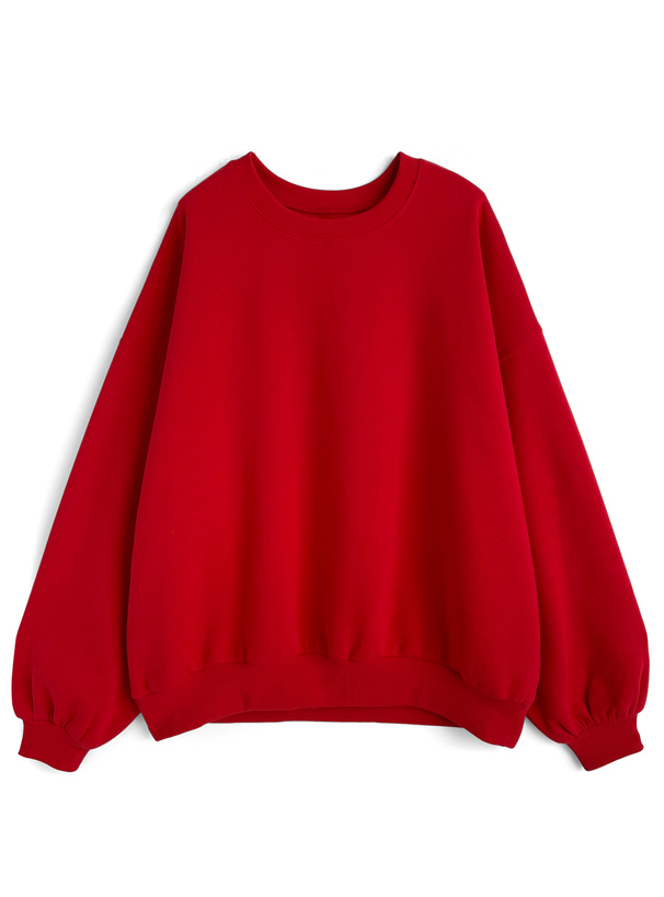 オーバーサイズスウェットトップス