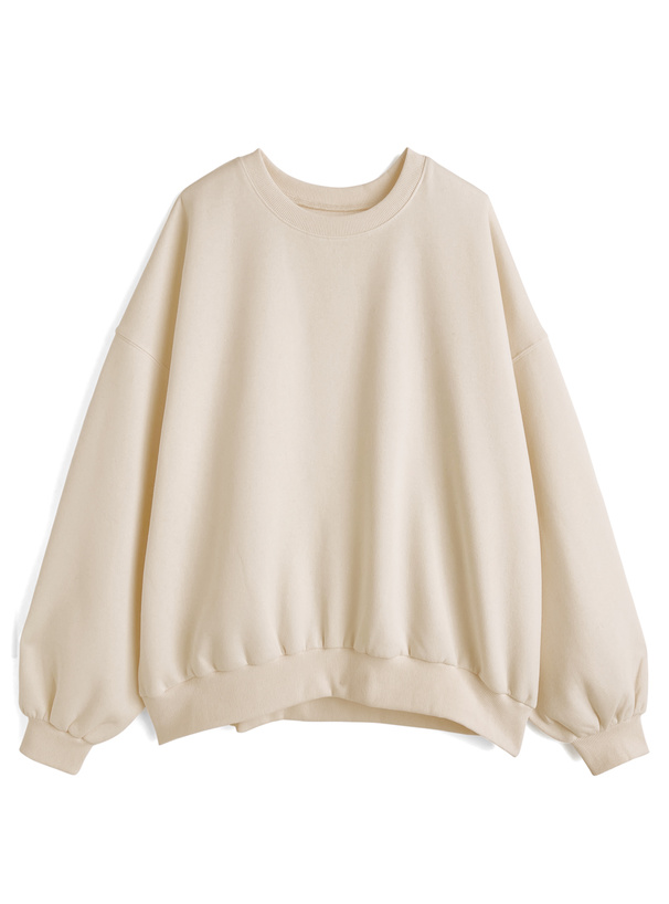 オーバーサイズスウェットトップス