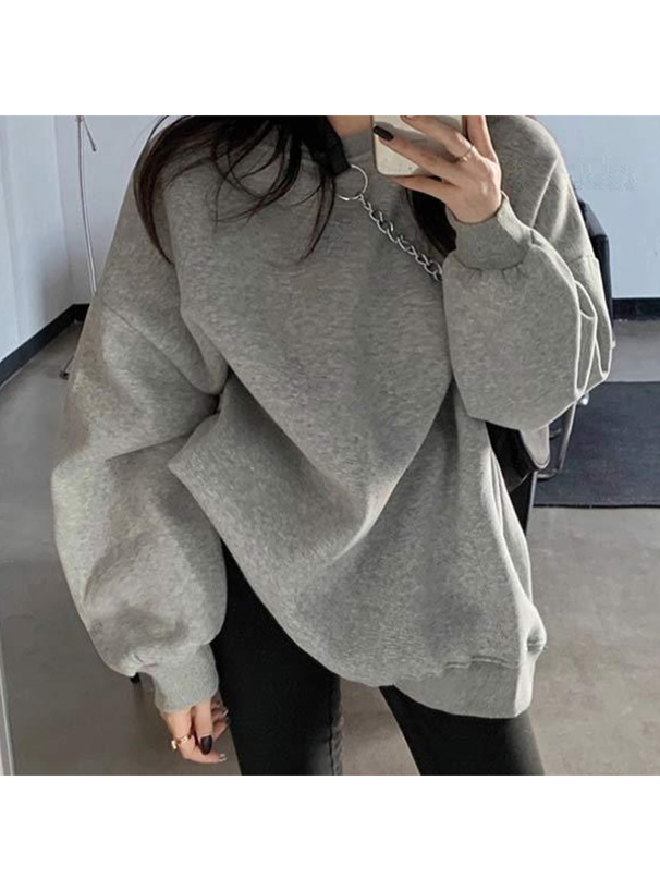 オーバーサイズスウェットトップス