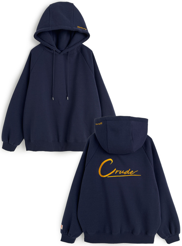 バックロゴ刺繍スウェットトップス