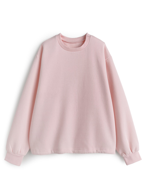 2Wayルーズスウェットトップス