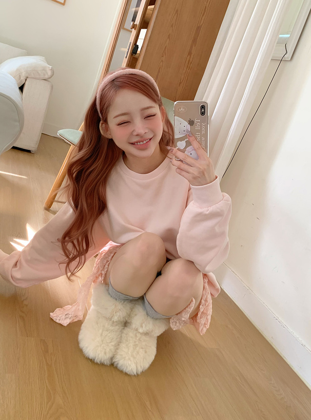 2Wayルーズスウェットトップス