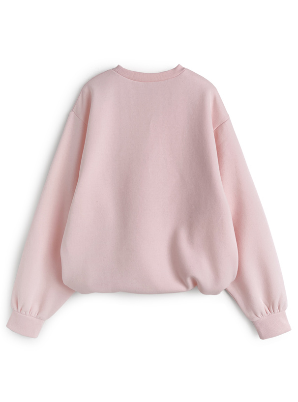 2Wayルーズスウェットトップス