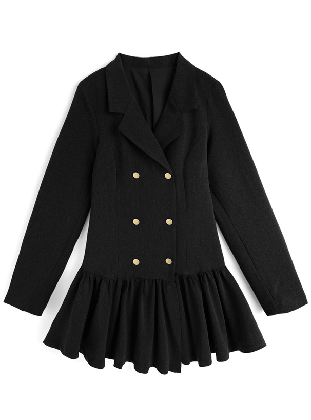 テーラードジャケットミニワンピース