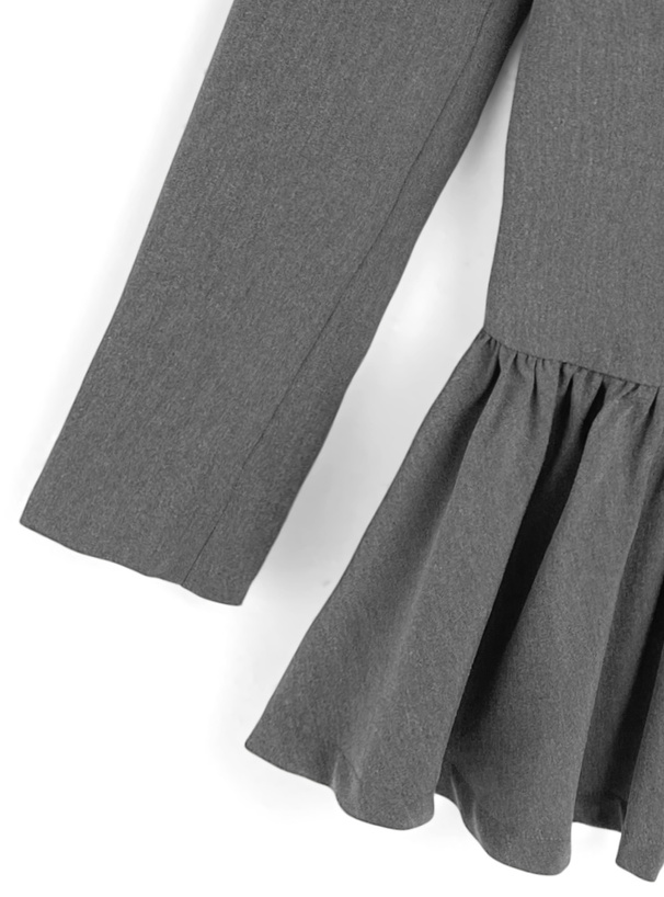 テーラードジャケットミニワンピース