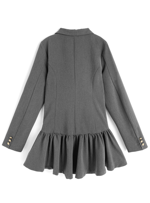 テーラードジャケットミニワンピース