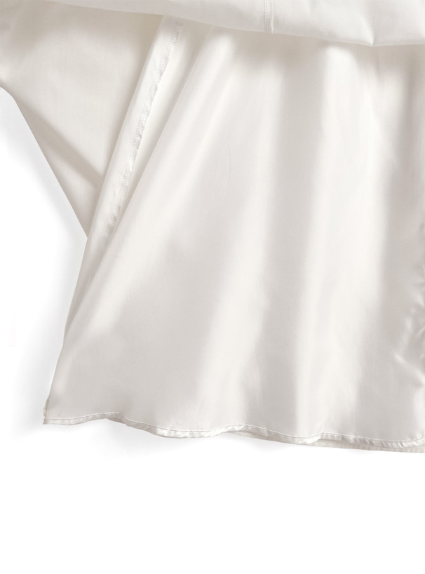 バルーンオフショルダーロングワンピース