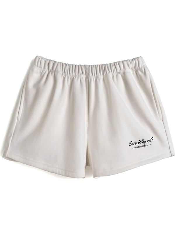 ロゴプリントショートパンツ