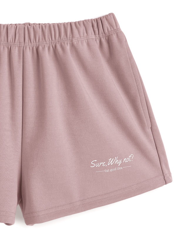 ロゴプリントショートパンツ