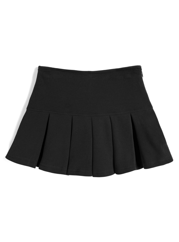 インパン付きプリーツミニスカート
