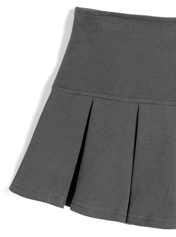 インパン付きプリーツミニスカート