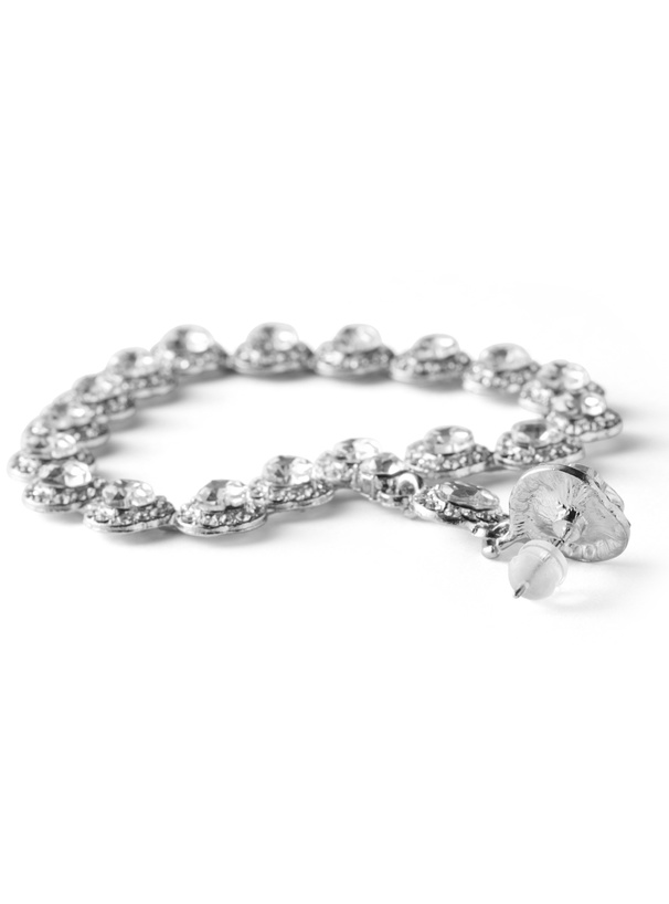 ハートフープビジューピアス