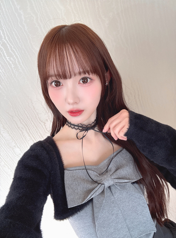 サテンリボンレースチョーカー