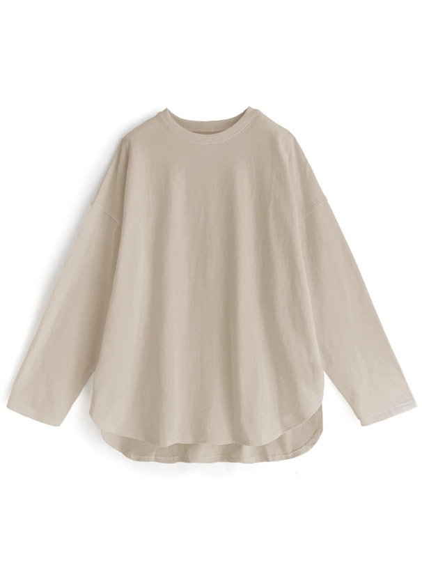 ラウンドヘムビッグロンT