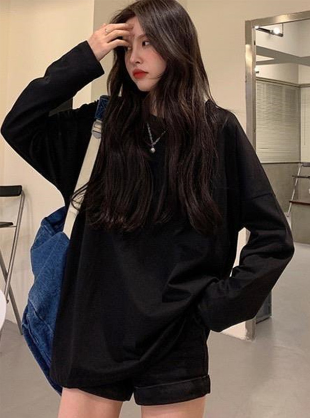 ラウンドヘムビッグロンT