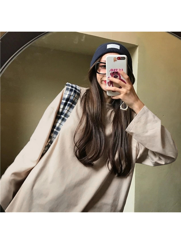 ラウンドヘムビッグロンT