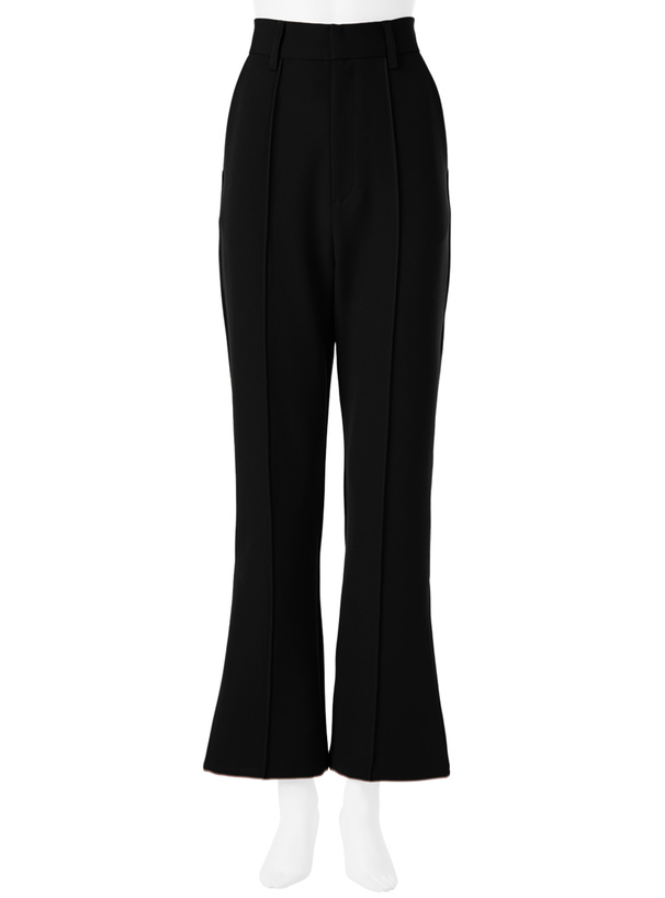 フロントタックフレアパンツ