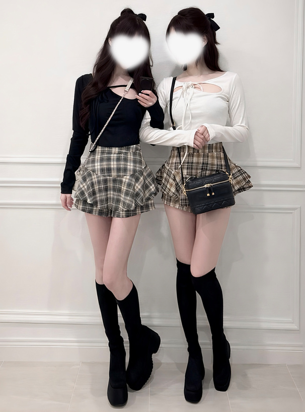 2Wayカットアウトリボントップス
