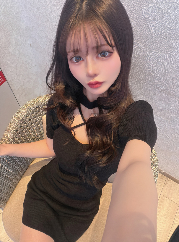 クロスデザインレースニットミニワンピース