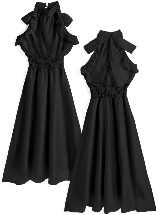 三上悠亜 シアーアメスリロングワンピース