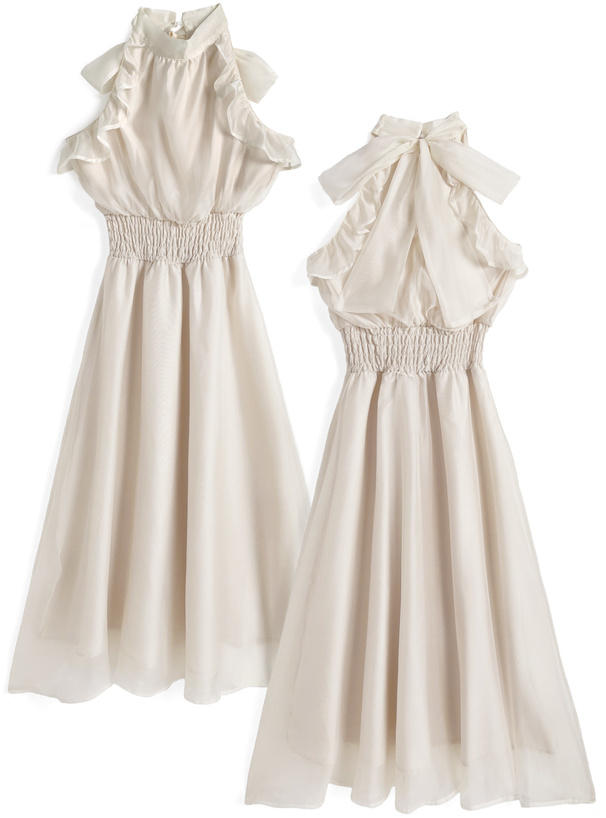 三上悠亜 シアーアメスリロングワンピース